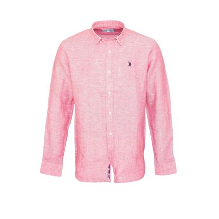 U.S. Polo Assn. U.S. POLO ASSN. Overhemd pastelrood