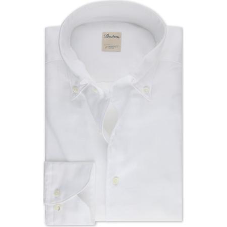 Stenströms Overhemd wit, Effen