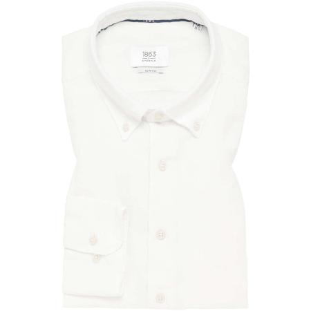 ETERNA 1863 Linnen Overhemd veelkleurig, Effen