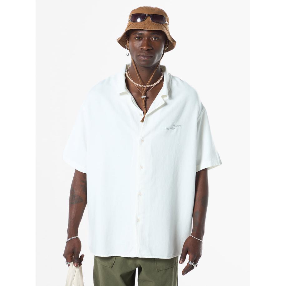 VAMOS CLO VAMOS CLO Overhemd geel / zwart / wit -