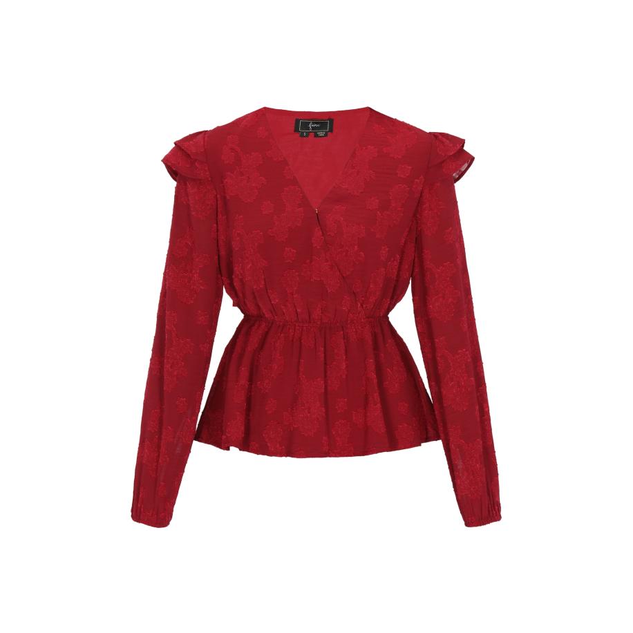 Faina faina Blouse bourgogne -