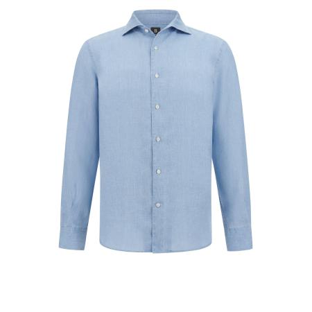 Boggi Milano Boggi Milano Overhemd hemelsblauw