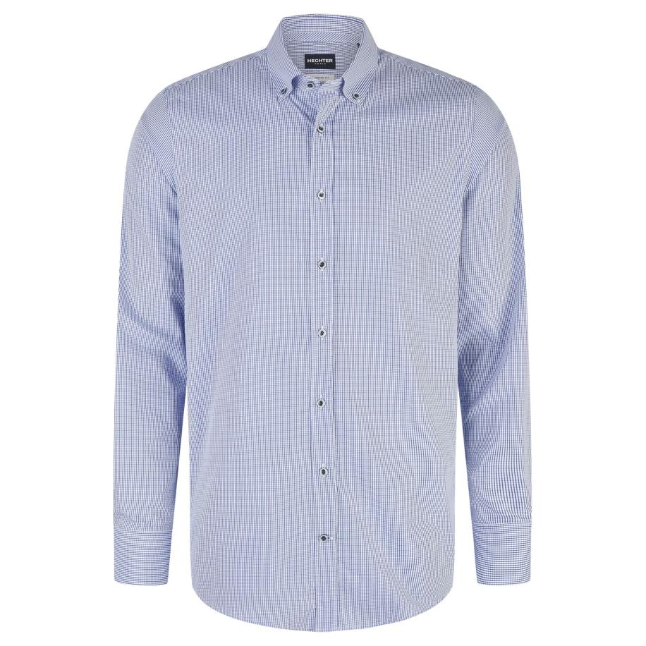 HECHTER PARIS HECHTER PARIS Zakelijk overhemd blauw -