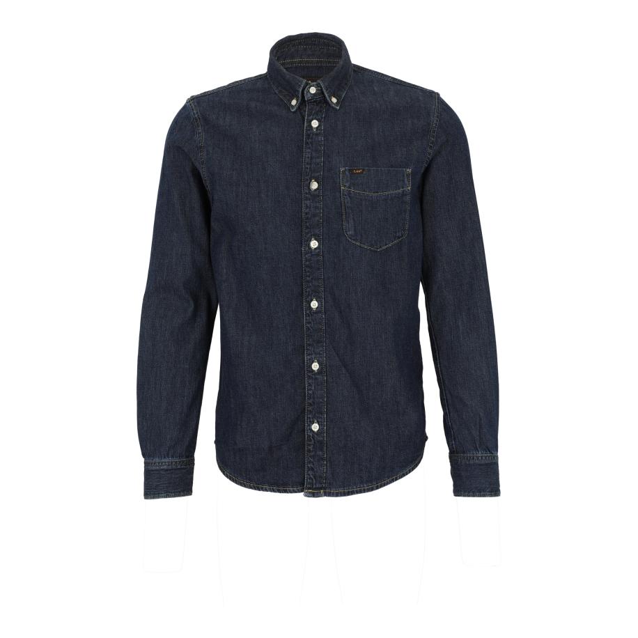 Lee Lee Overhemd blauw denim -