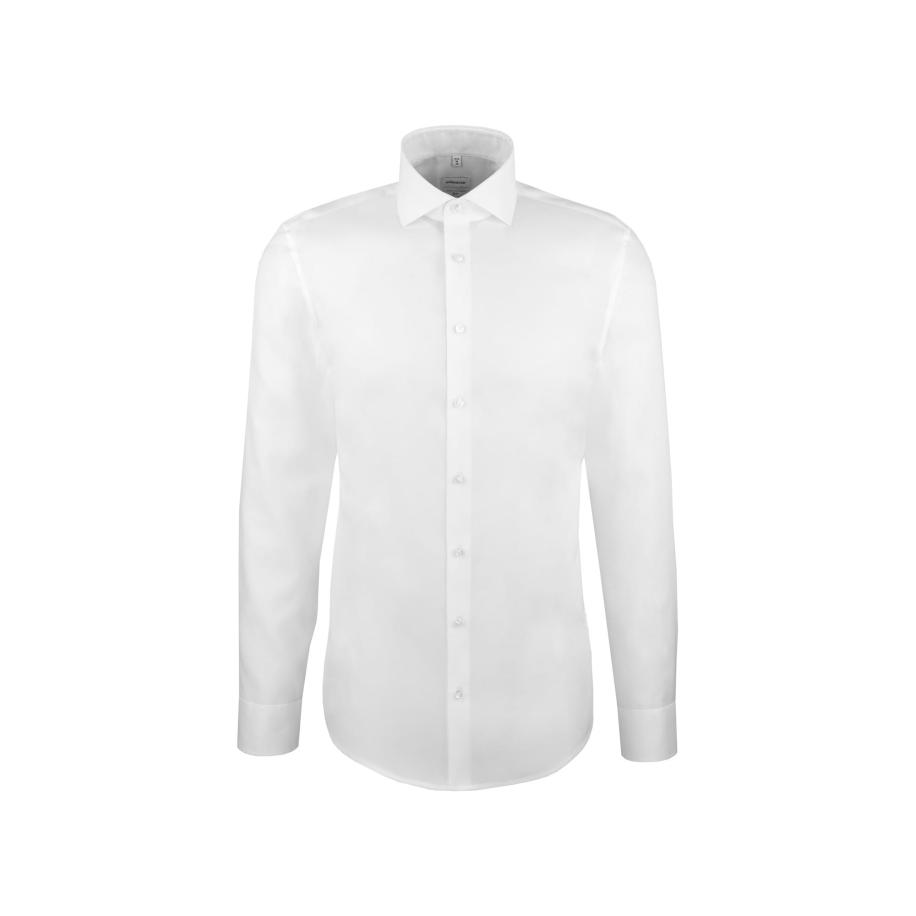 Seidensticker SEIDENSTICKER Zakelijk overhemd Schwarze Rose wit -