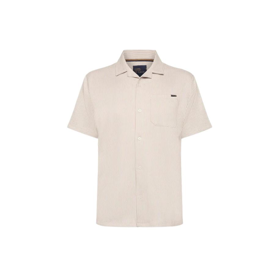 Signal Overhemd Willy beige / wit Bruin