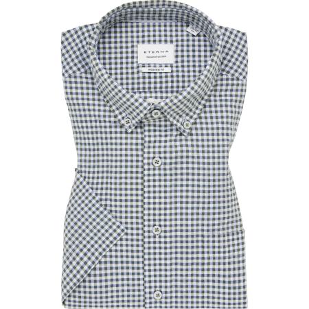 ETERNA Overhemd Korte mouw lichtgroen