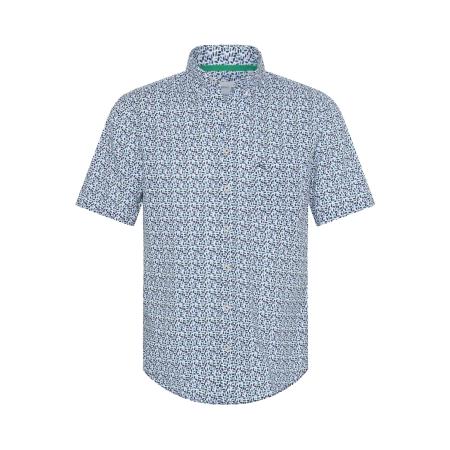 Brax Linnen Overhemd, Bedrukt