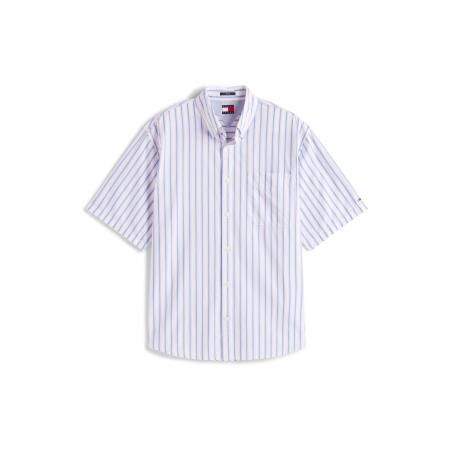 Tommy Jeans Tommy Jeans Overhemd blauw / wit