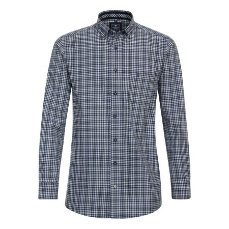 Redmond Casual Overhemd blauw, Ruit