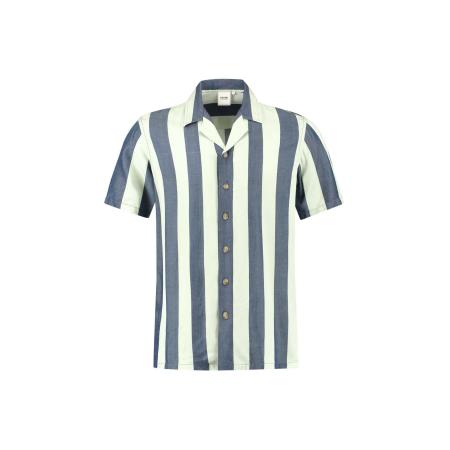 Shiwi Shiwi Overhemd Cooper crème / navy