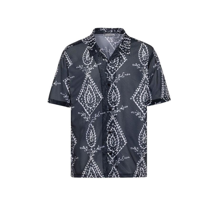 Dandalo Dandalo Overhemd zwart / wit -