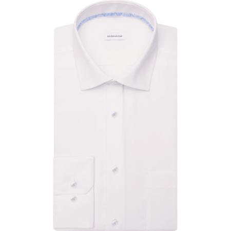 Seidensticker Overhemd wit, Effen