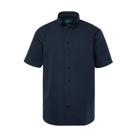 Boston Park Boston Park Overhemd navy / wit