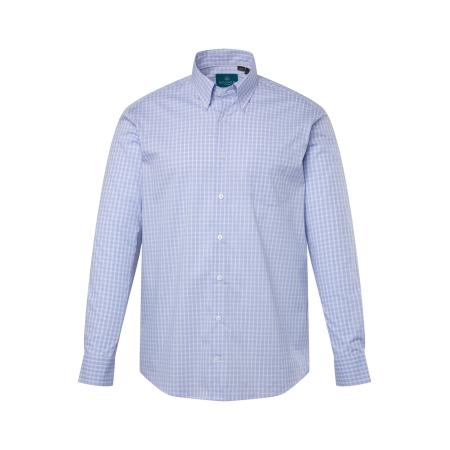 Boston Park Boston Park Overhemd blauw / wit