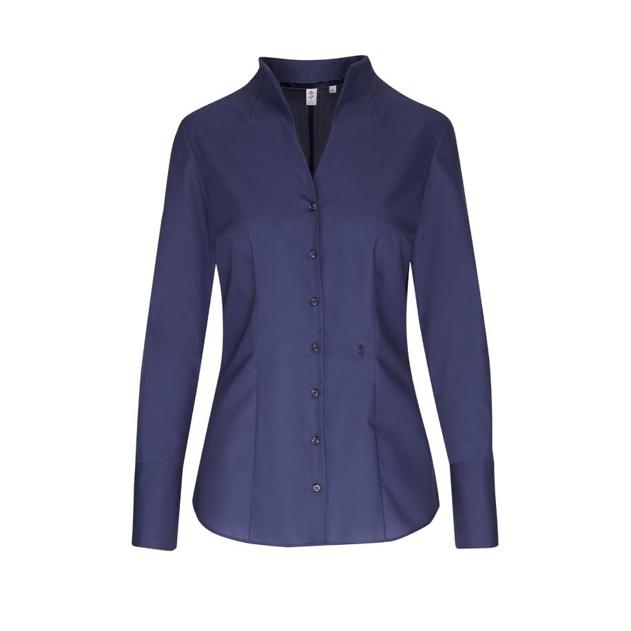 Seidensticker SEIDENSTICKER Blouse Schwarze Rose donkerblauw -