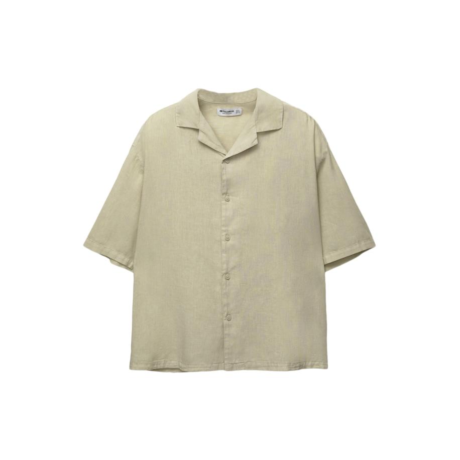 Pull&Bear Pull&Bear Overhemd beige -