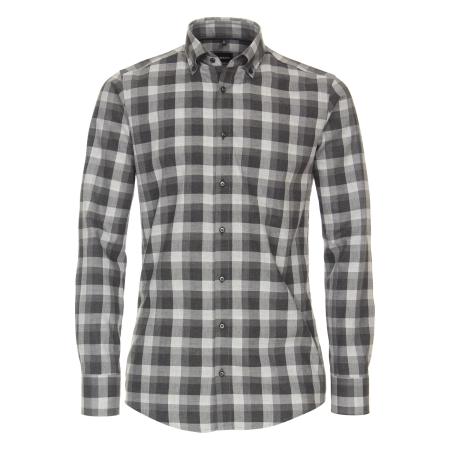 Venti Overhemd antraciet, Ruit