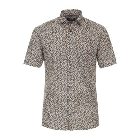 Casa Moda Overhemd Korte mouw beige