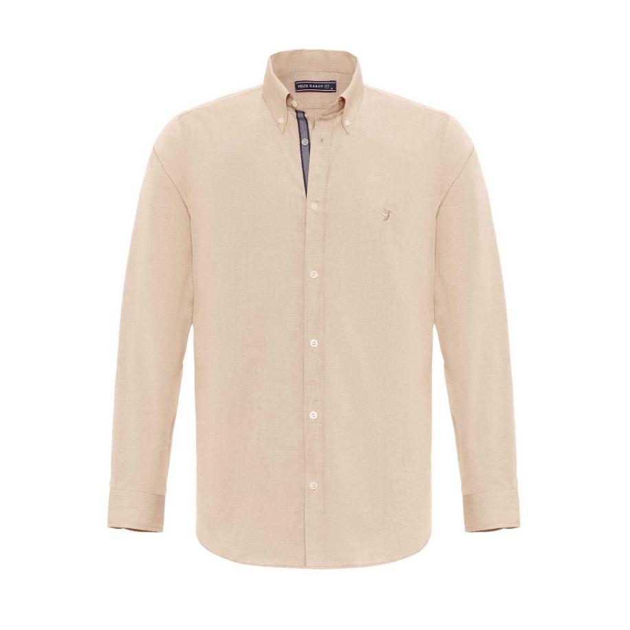 Felix Hardy Felix Hardy Overhemd chamois -