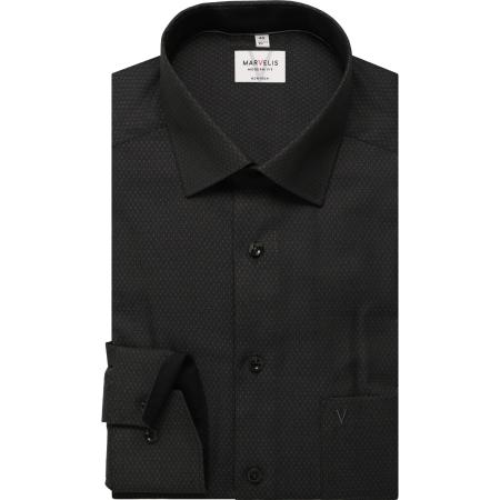 Marvelis Overhemd ML6 (vanaf 68 CM) zwart