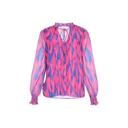 IZIA IZIA Blouse indigo / pink