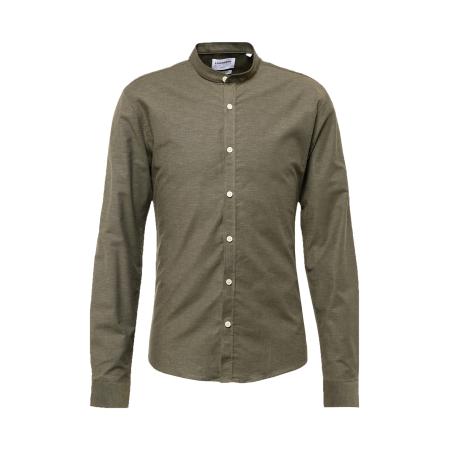 Lindbergh Lindbergh Overhemd olijfgroen