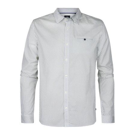 Petrol Industries Petrol Industries Overhemd navy / groen / wit