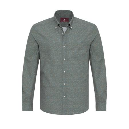 Williot Williot Overhemd beige / groen