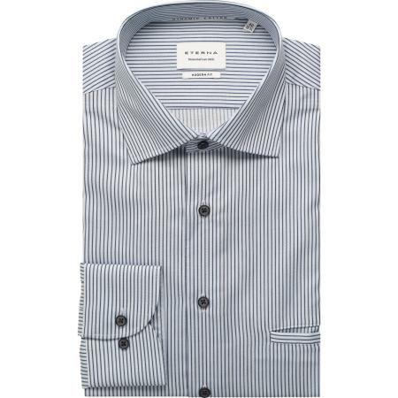 ETERNA Overhemd blauw, Gestreept