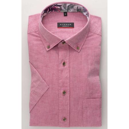 ETERNA Linnen Overhemd, Effen