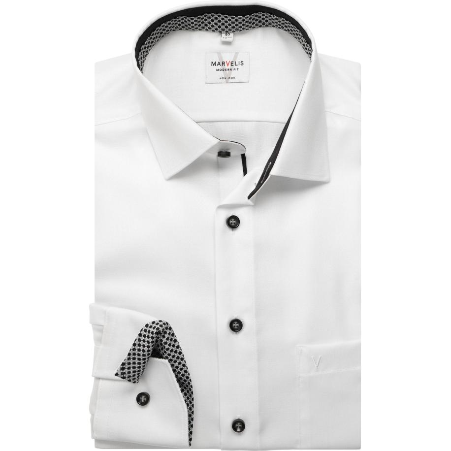 Marvelis Overhemd ML6 (vanaf 68 CM) zwart Zwart