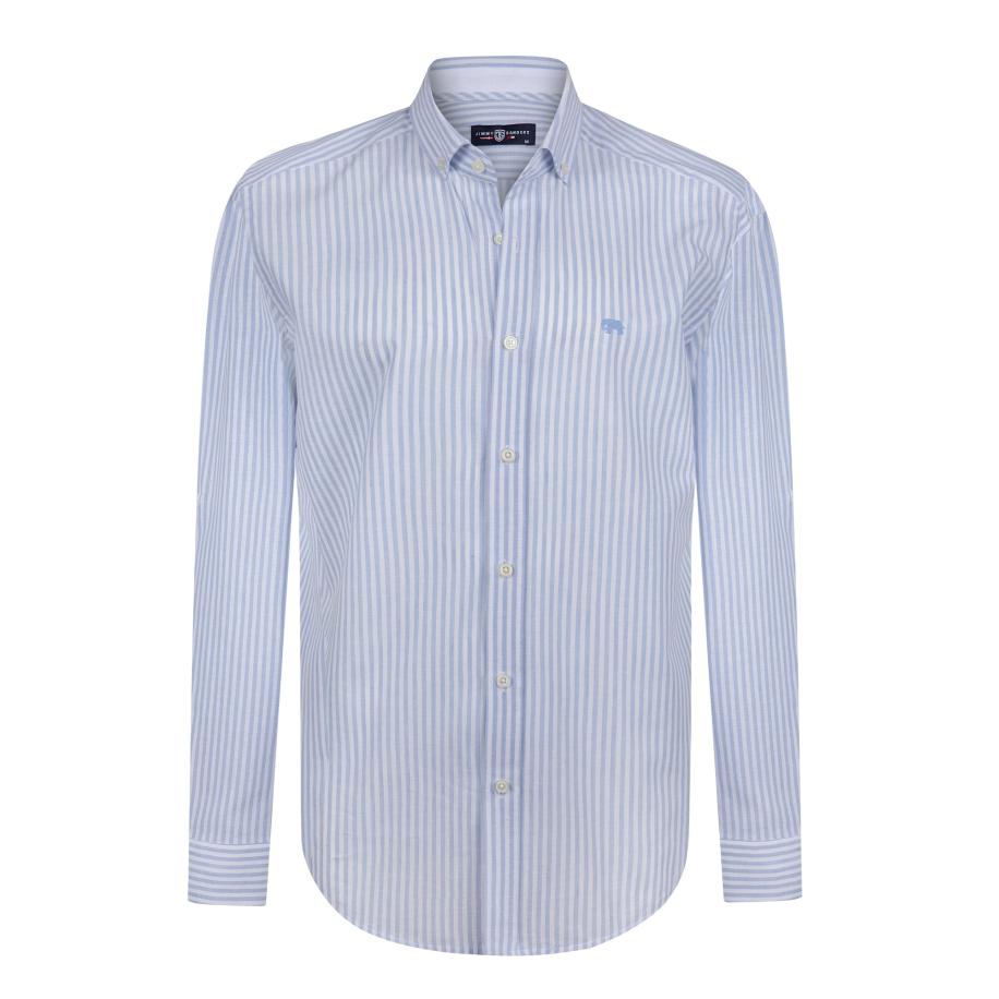 Jimmy Sanders Jimmy Sanders Overhemd blauw -