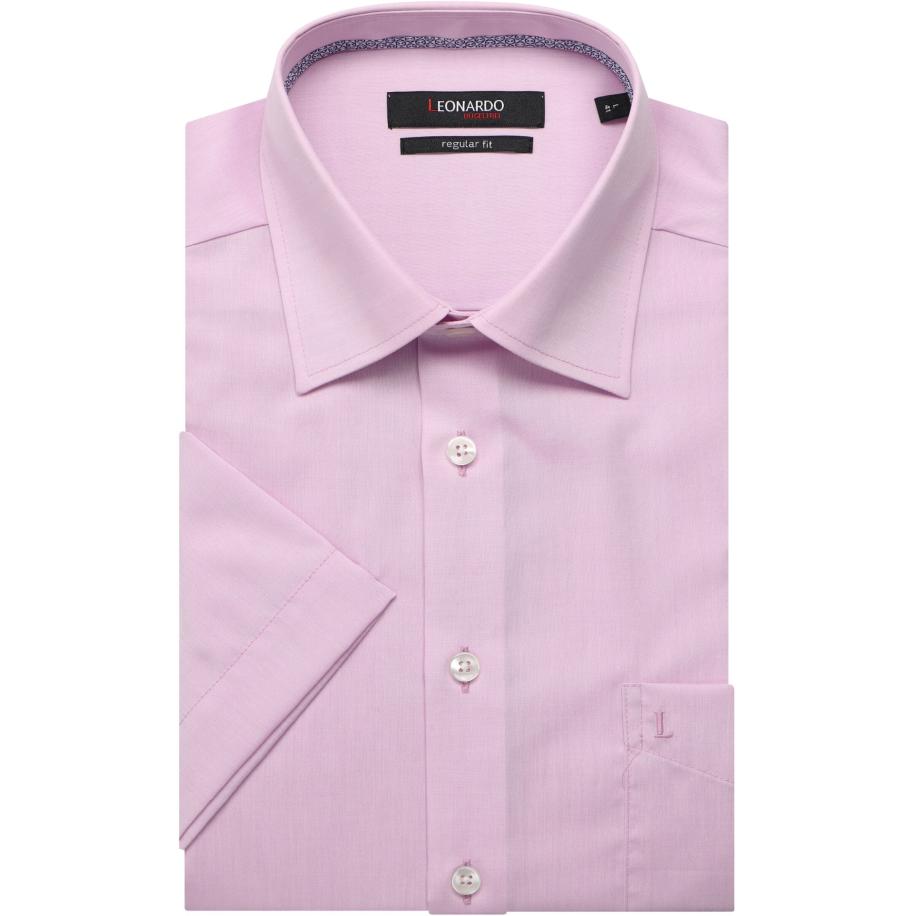 Leonardo by Jupiter Overhemd Korte mouw lila Paars