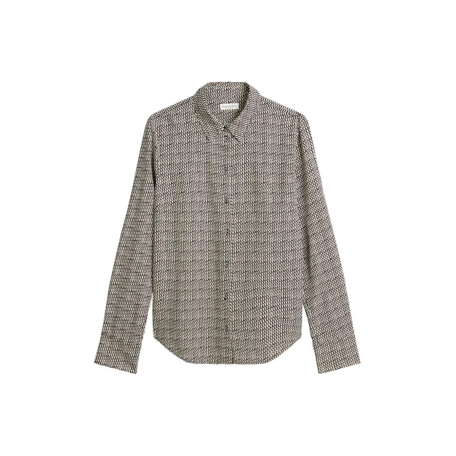 Marc O'Polo Marc OPolo Blouse beige / zwart -