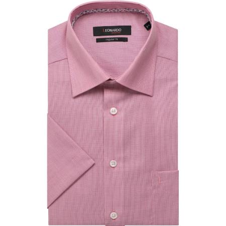 Leonardo by Jupiter Overhemd Korte mouw roze