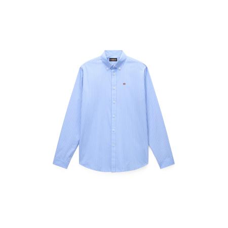 Napapijri NAPAPIJRI Overhemd Terra duifblauw / wit