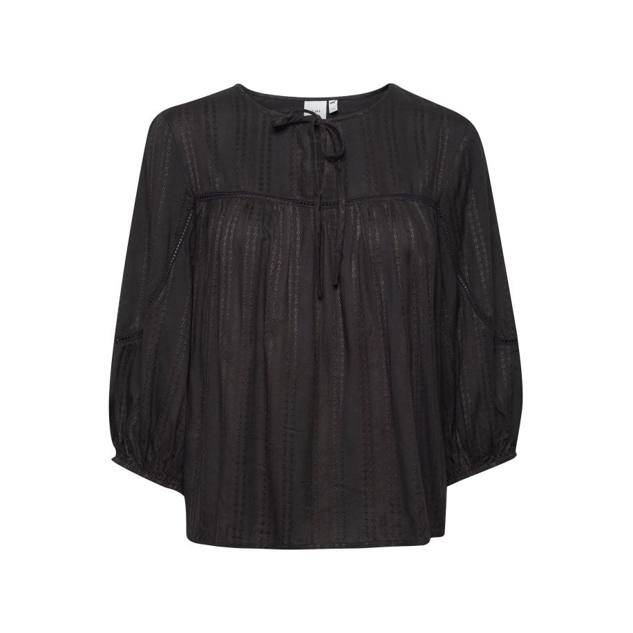 ICHI ICHI Blouse Selis zwart -