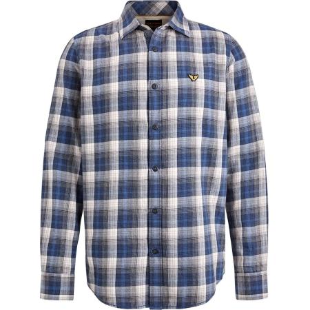 PME Legend Overhemd Ruiten Blauw