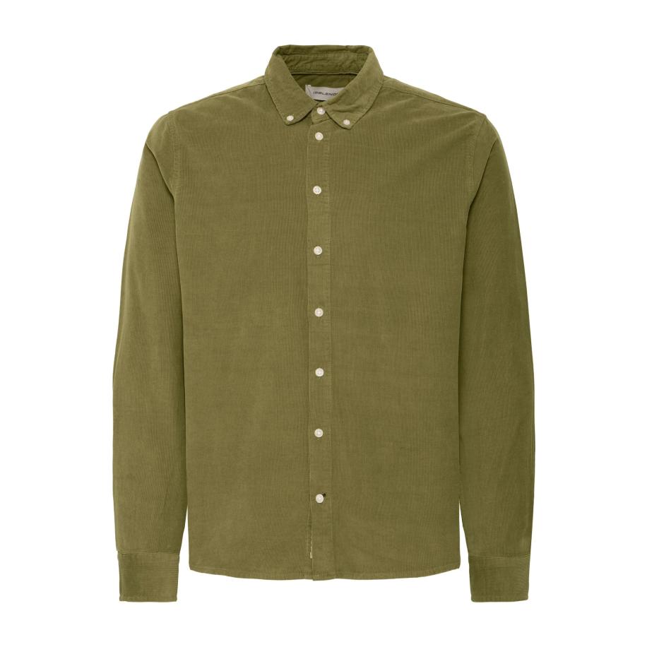 Blend BLEND Overhemd olijfgroen -