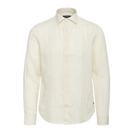 Matinique Matinique Overhemd Marc pasteelgeel