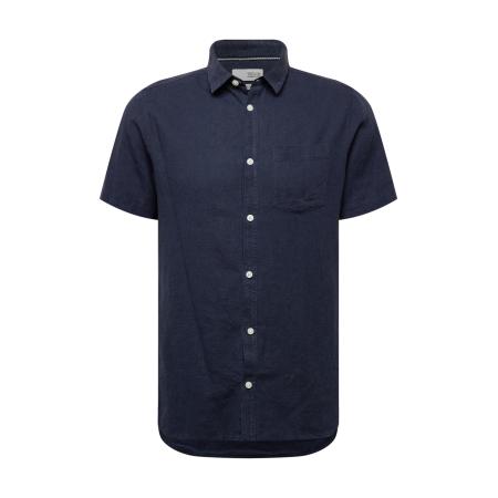 Solid !Solid Overhemd Allan donkerblauw