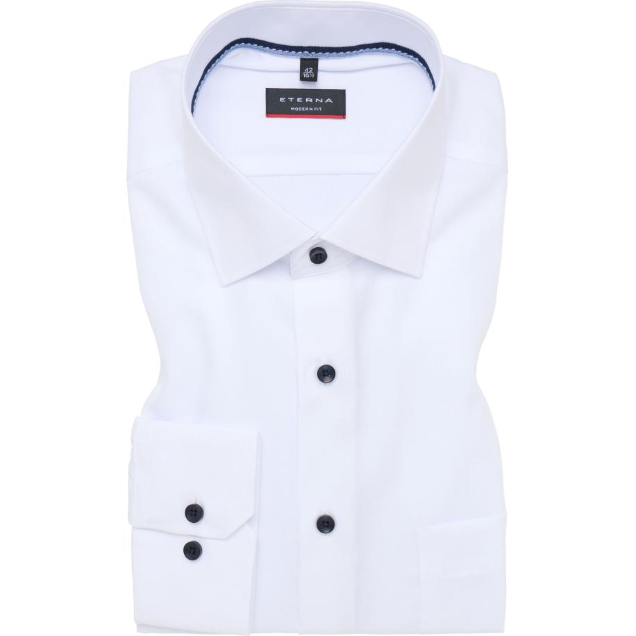 ETERNA Overhemd Extra kort (ML5) wit Wit