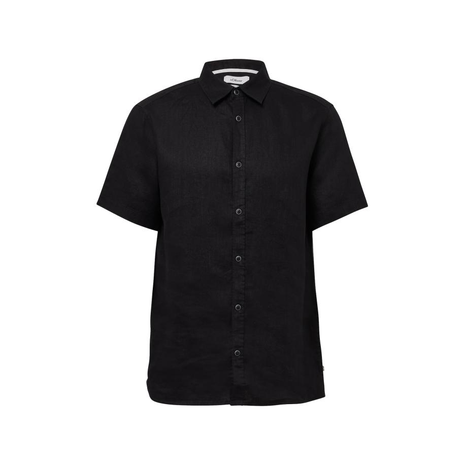 s.Oliver Overhemd zwart Zwart