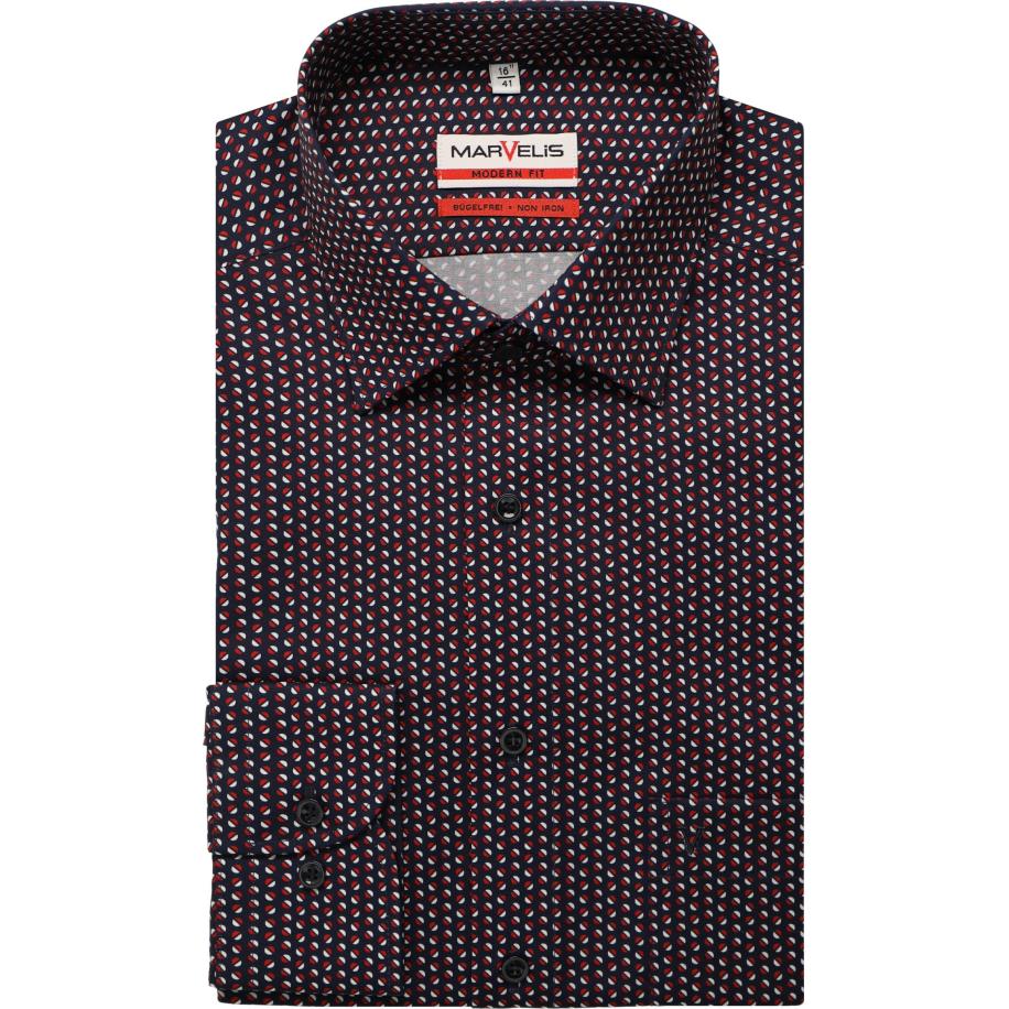 Marvelis Overhemd rood, Motief Rood