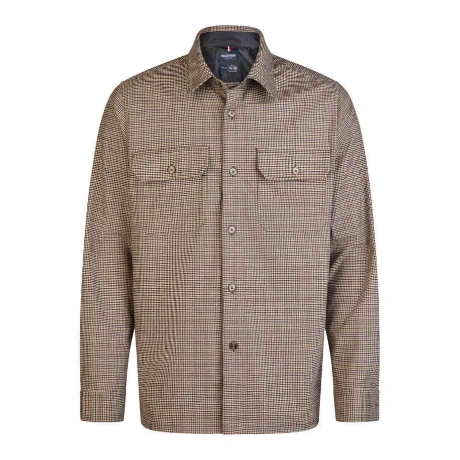 HECHTER PARIS HECHTER PARIS Overhemd lichtbruin -