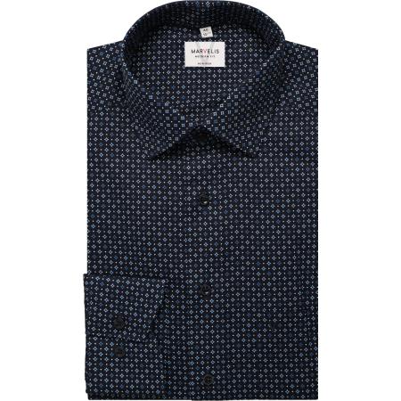 Marvelis Overhemd ML6 (vanaf 68 CM) marine