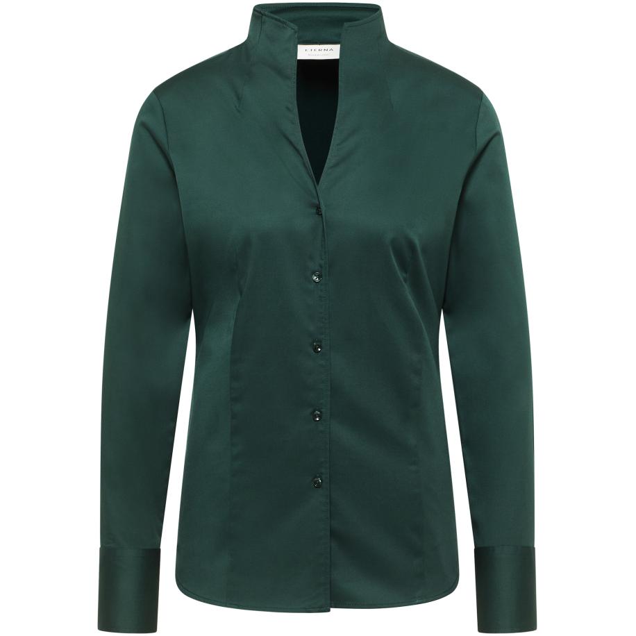 Eterna ETERNA Blouse donkergroen -