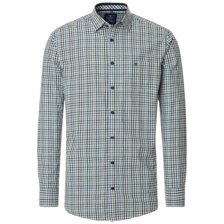 Redmond Casual Overhemd groen, Ruit