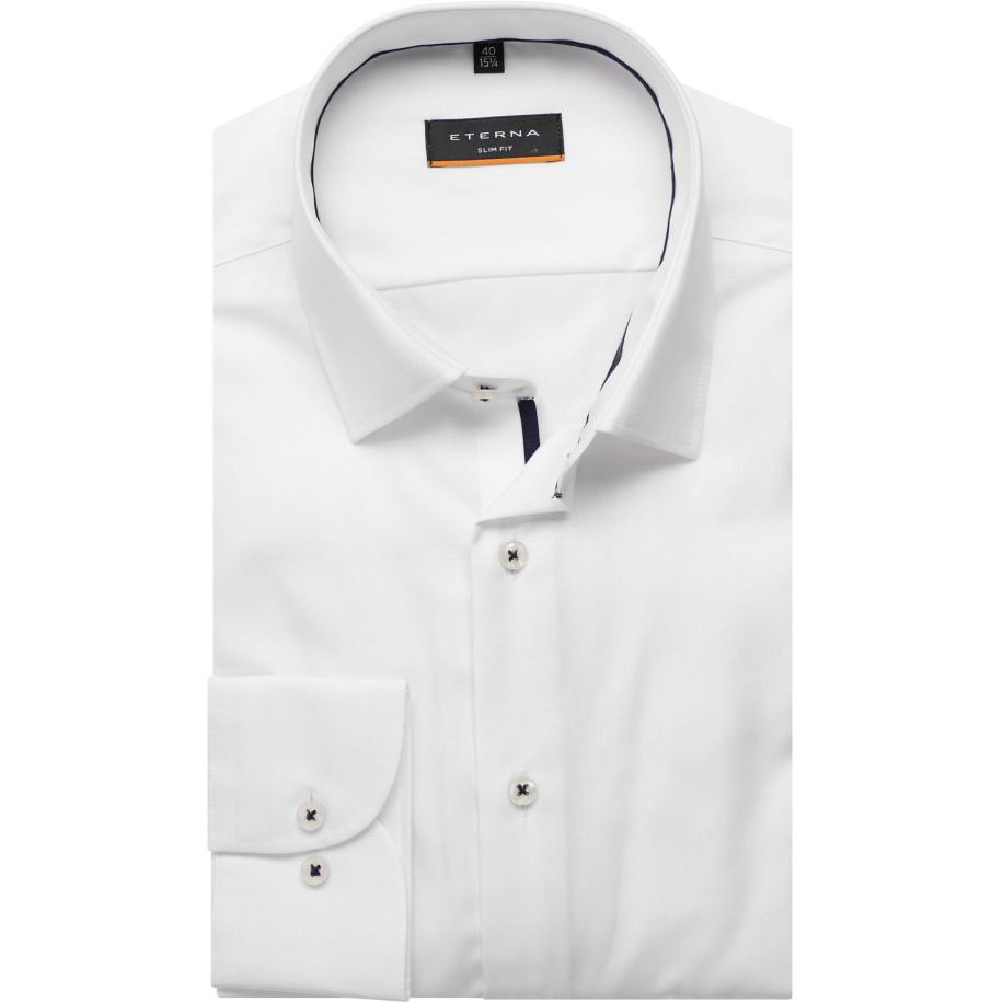 ETERNA Overhemd ML6 (vanaf 68 CM) wit Wit